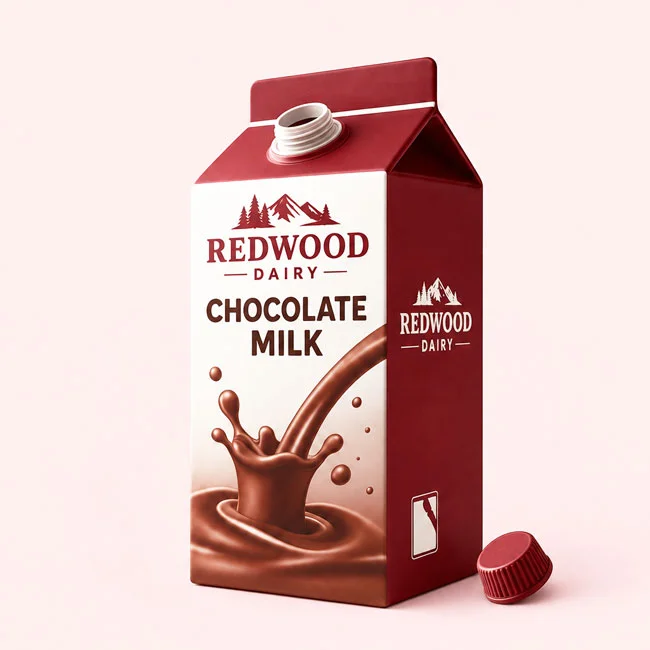 Custom Chocolate Milk Boxes