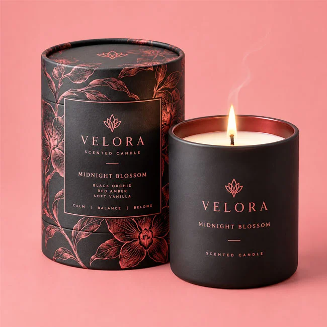 Custom Candle Tube Packaging