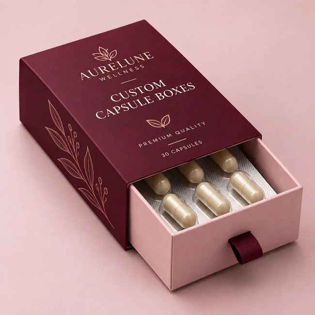 Custom Capsule Boxes