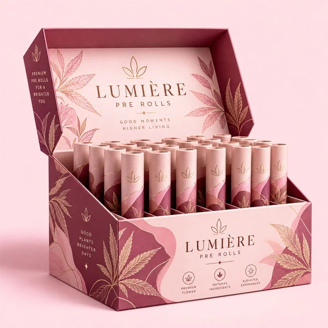 Pre Roll Display Boxes