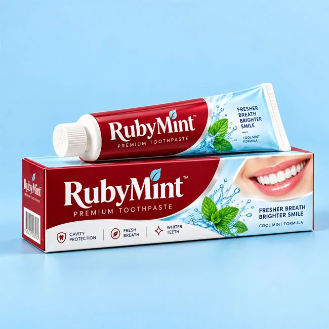 Custom Toothpaste Boxes
