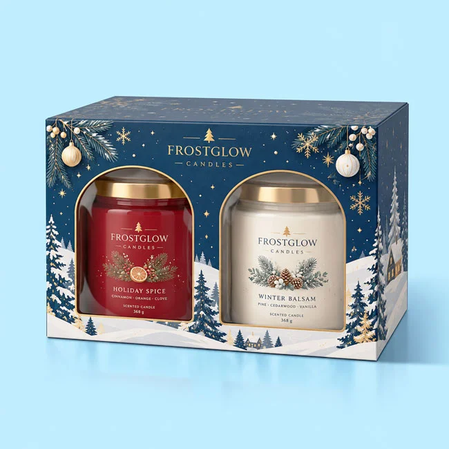 Custom Christmas Candle Boxes thumbnail 4