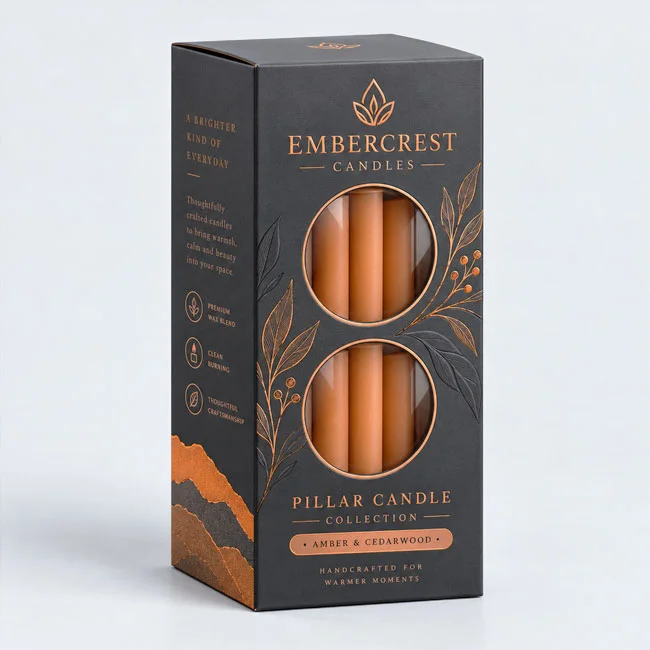 Custom Pillar Candle Boxes thumbnail 4