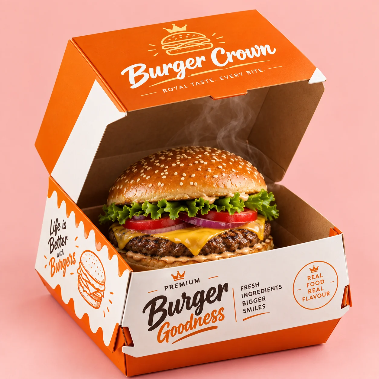 Custom Burger Boxes