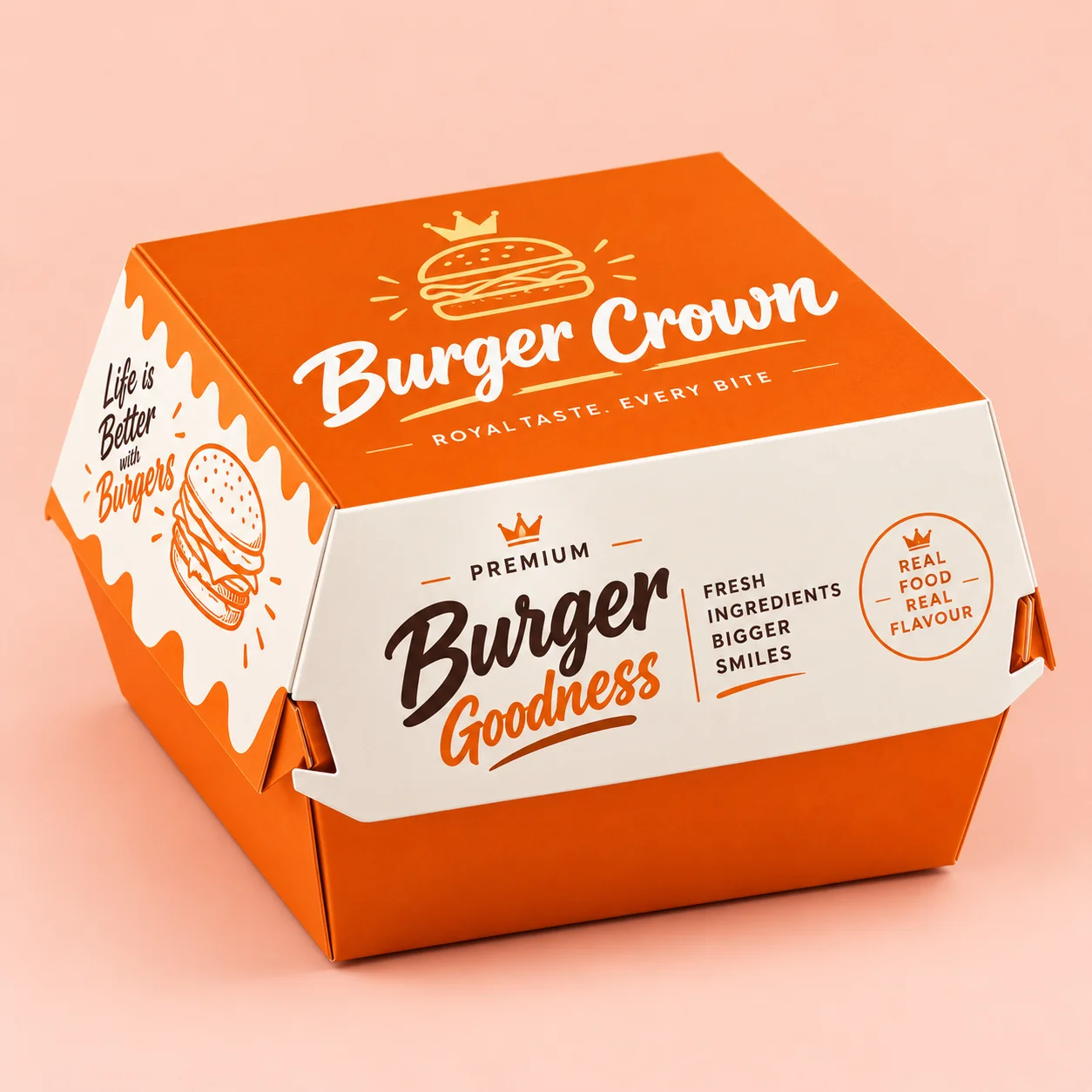 Custom Burger Boxes Hover