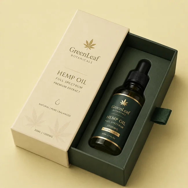 CBD Hemp Oil Boxes