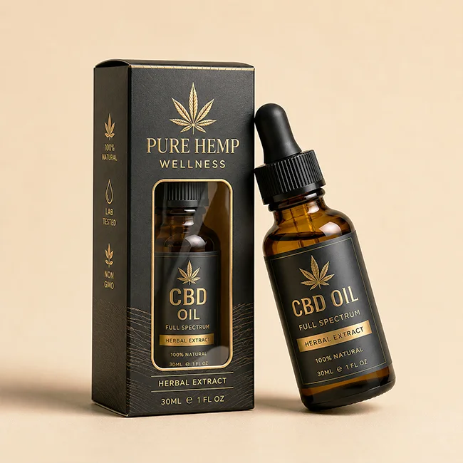 CBD Hemp Oil Boxes thumbnail 2