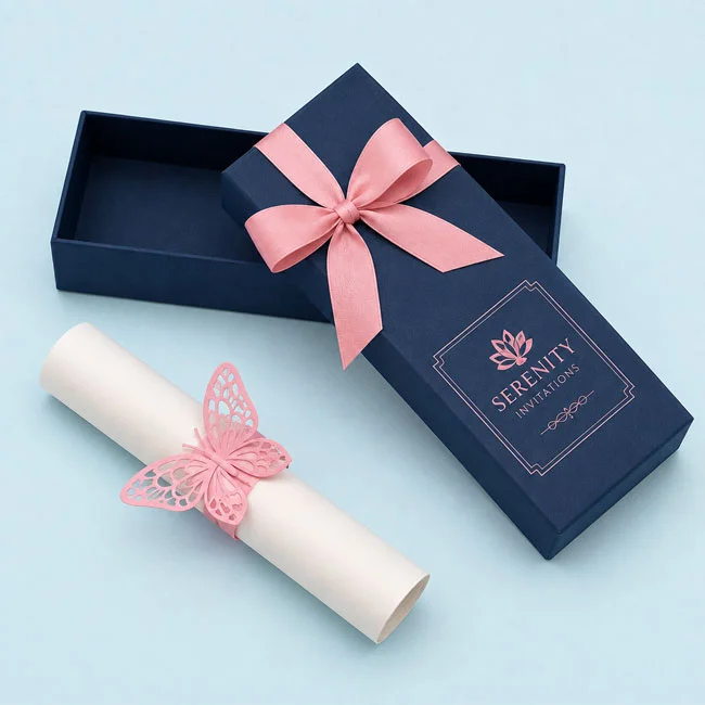 Custom Invitation Boxes