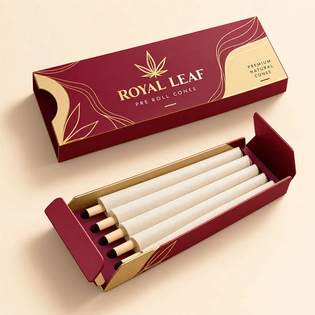 Custom Pre Roll Cone Packaging