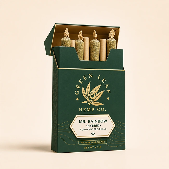 Custom Hemp Pre Roll Boxes