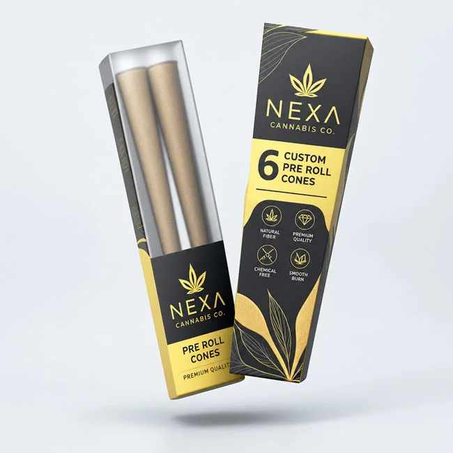 Custom Pre Roll Cone Packaging thumbnail 3