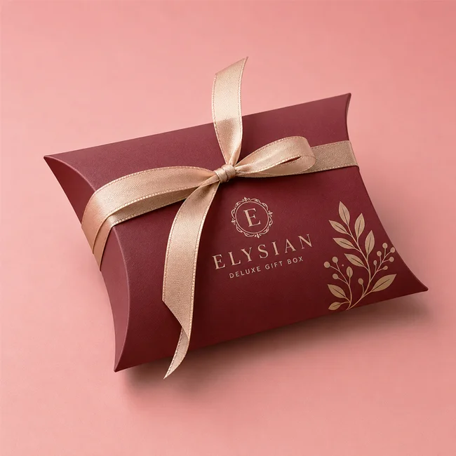 Custom Gift Pillow Boxes thumbnail 2