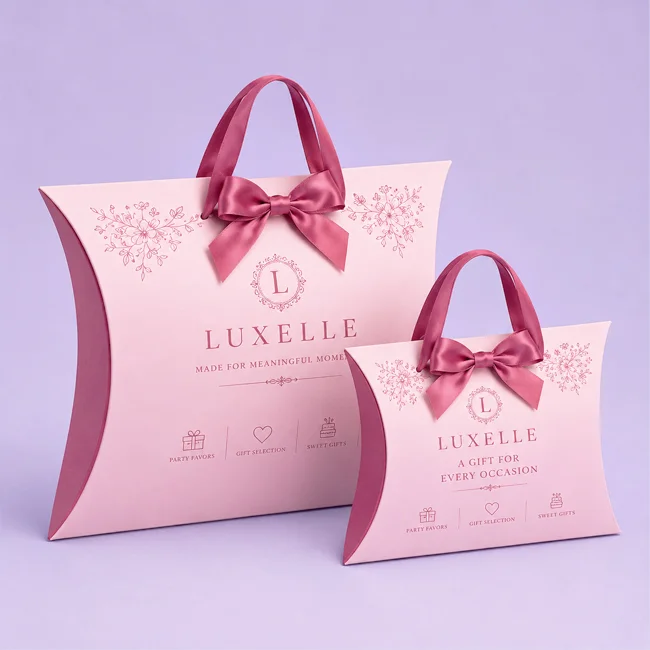 Custom Gift Pillow Boxes thumbnail 3