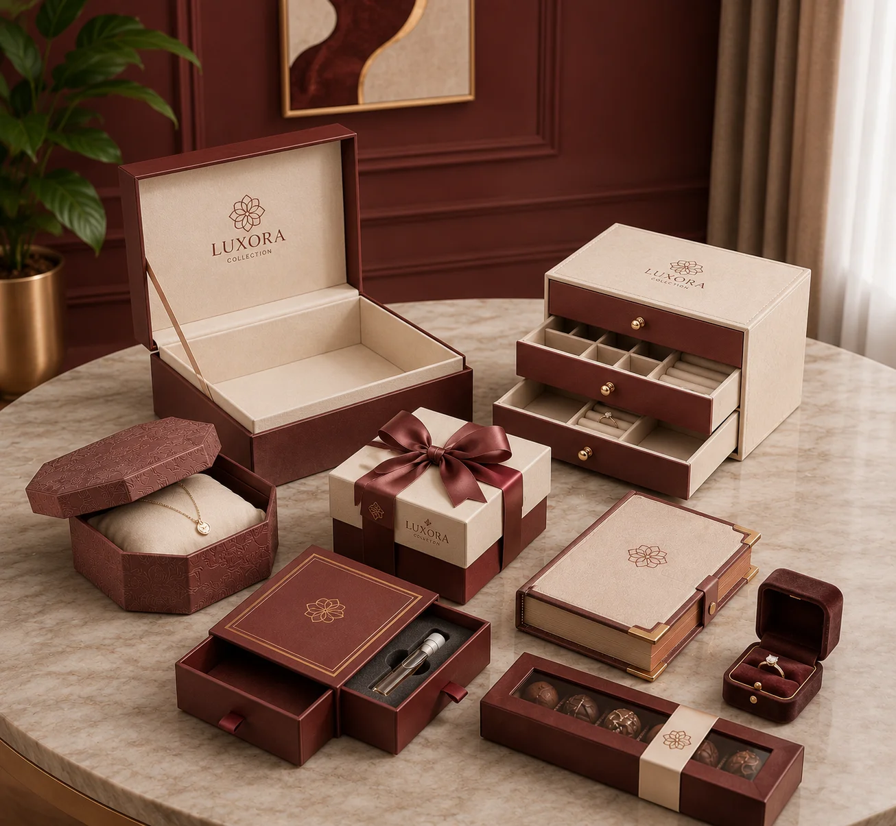 Premium Custom Rigid Boxes