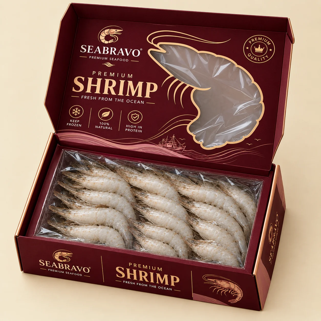 Custom Shrimp Boxes